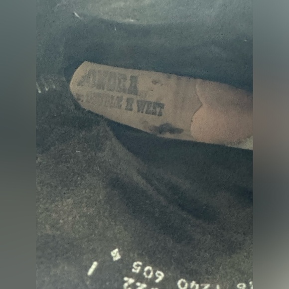 Vintage Nana Works Sonora Double H Leather Biker Moto Boots Men’s Size 9 - Picture 14 of 14